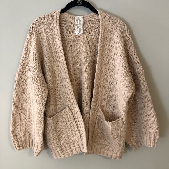 Sadie & Sage Sweaters - sadie & sage tan cardigan